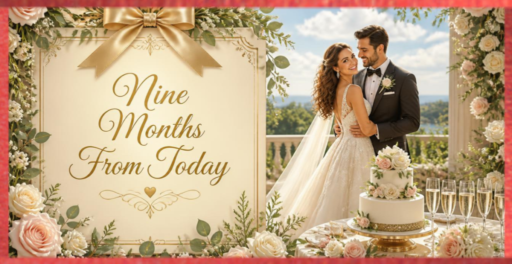 9 Months From Today for Weddings and Life Events