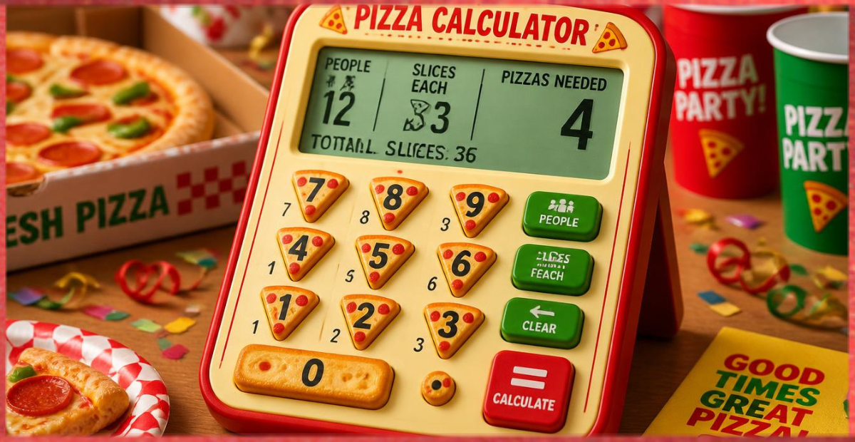 Party Pizza Calculator