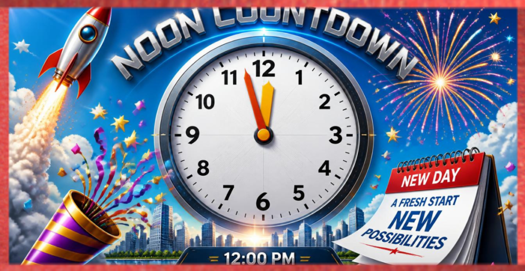 Noon Countdown