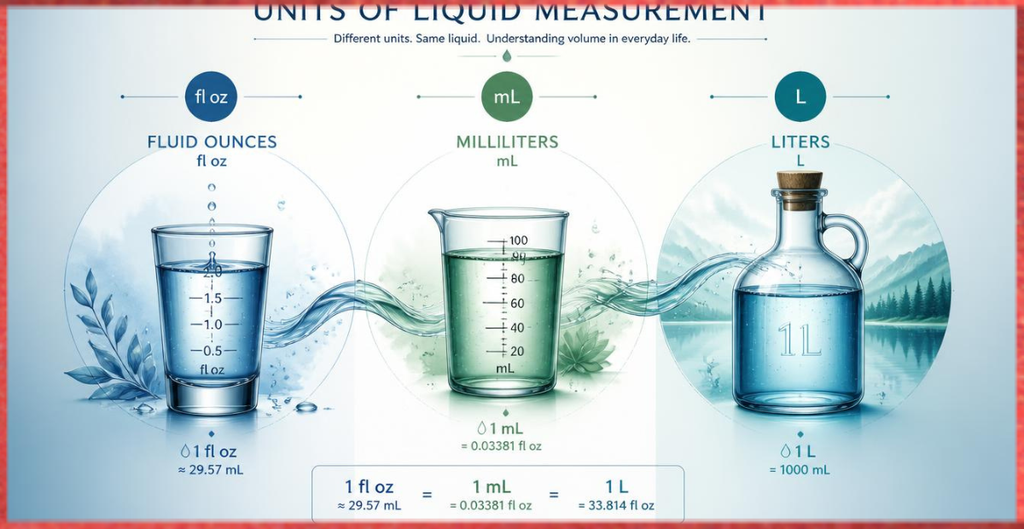 fluid ounces to milliliters conversion