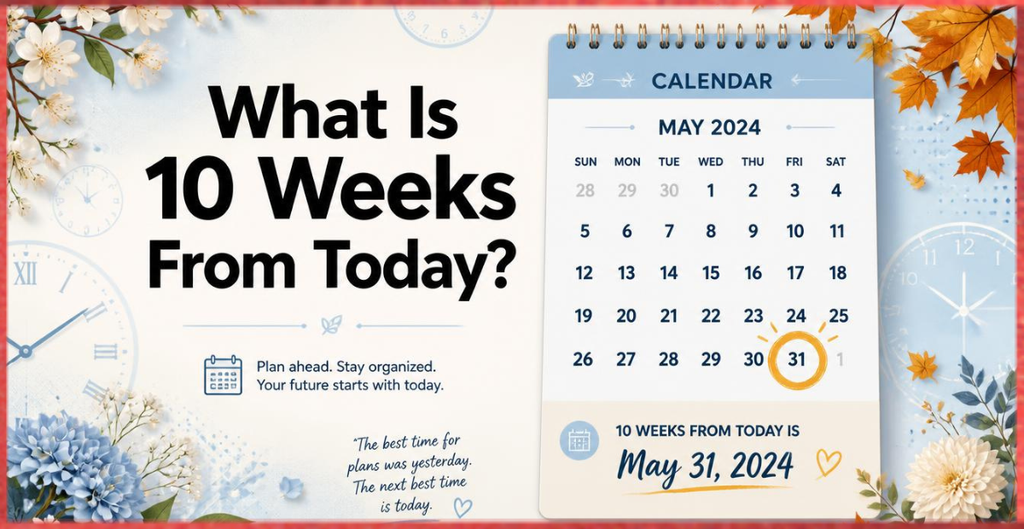 10 Weeks From Today