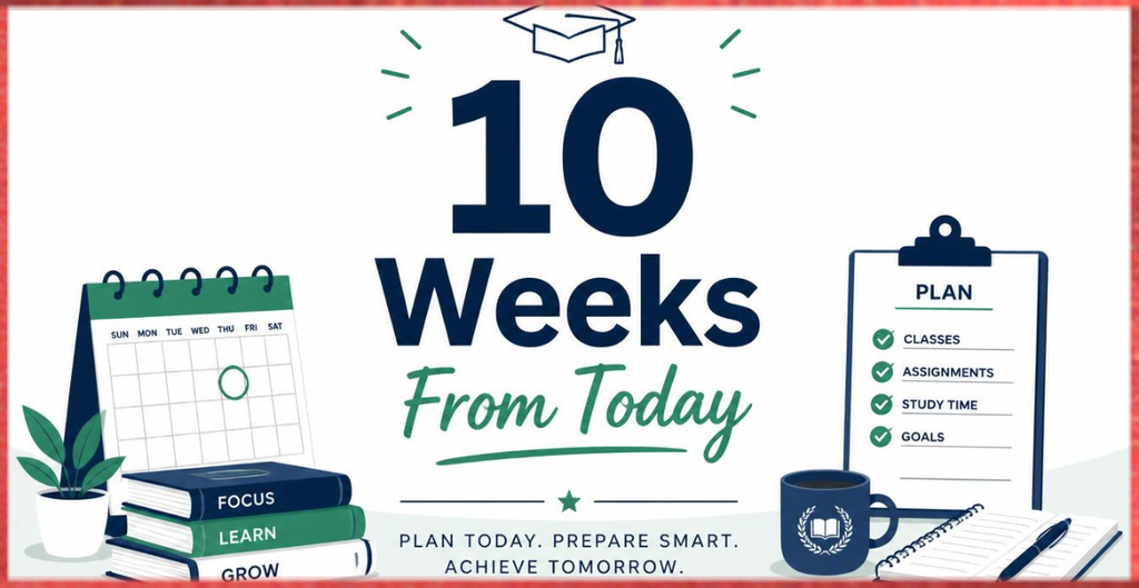 10 Weeks From Today for Students Academic Planning