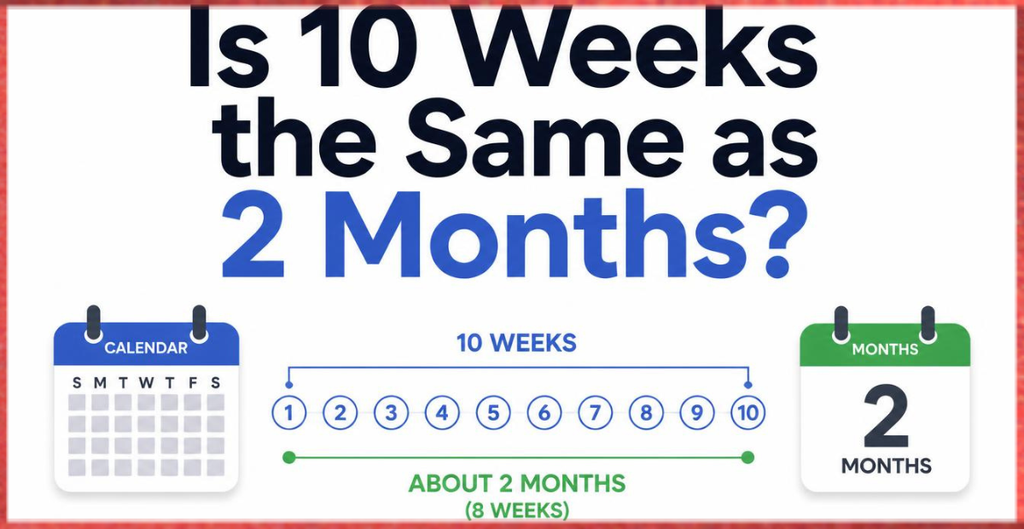 10 Weeks Same as 2 Months