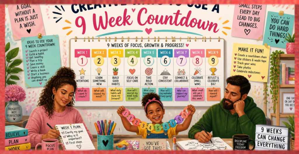 Main Keyword: 9 Week Countdown