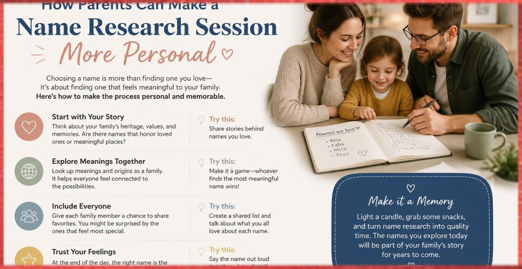 personalized baby name research