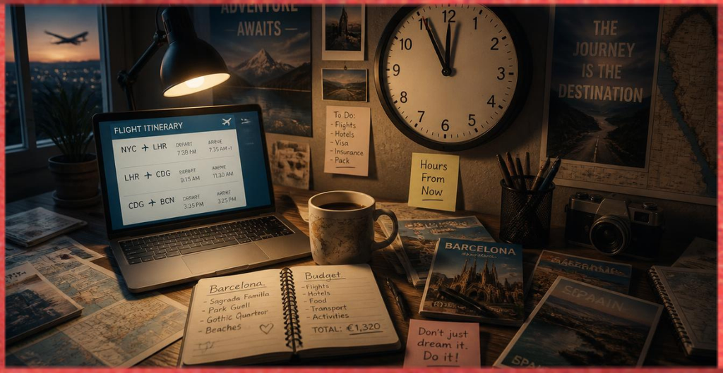 Hours From Now and Travel Planning