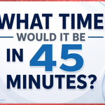 What Time Would It Be in 45 Minutes?
