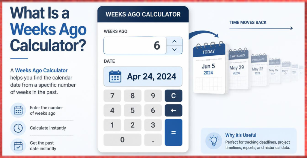What Is a Weeks Ago Calculator?