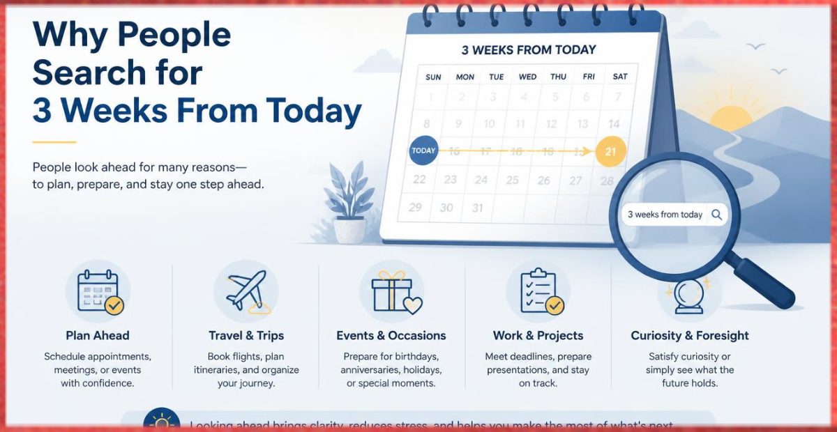 Why People Search for 3 Weeks From Today