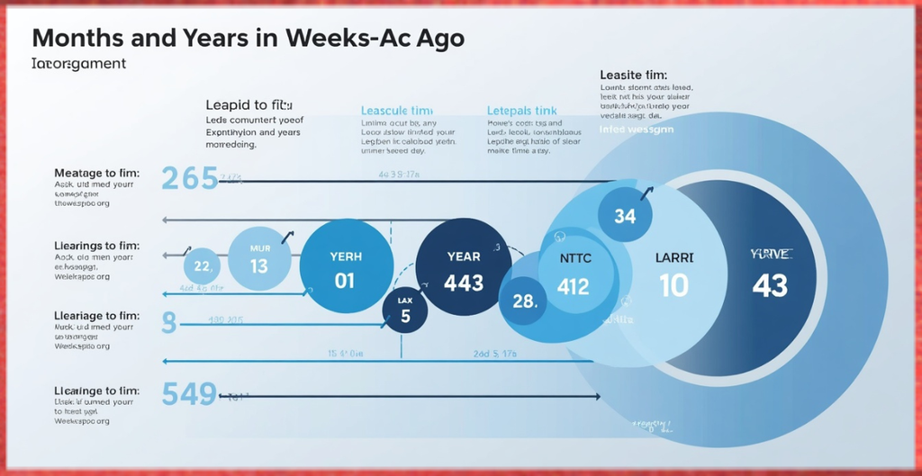 Months and Years in Weeks-Ago Calculations