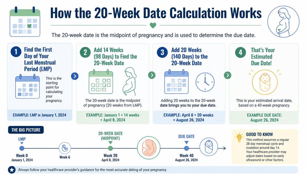 20-Week Date Calculation Works