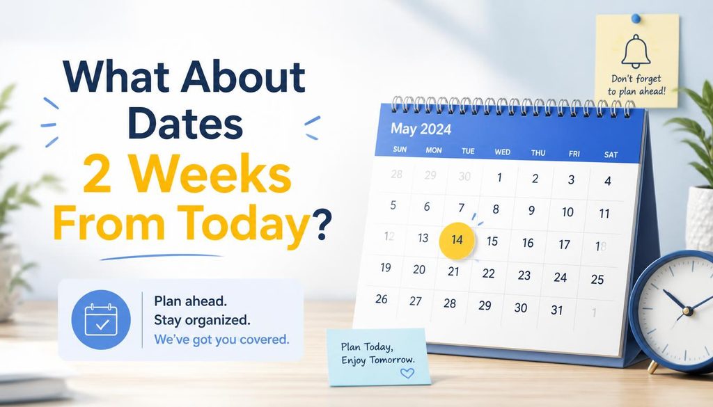 Dates 2 Weeks From Today?