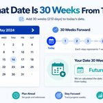 30 Weeks From Today?