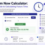 Hours from Now Calculator