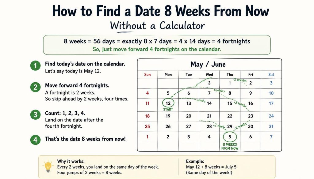 Date 8 Weeks From Now
